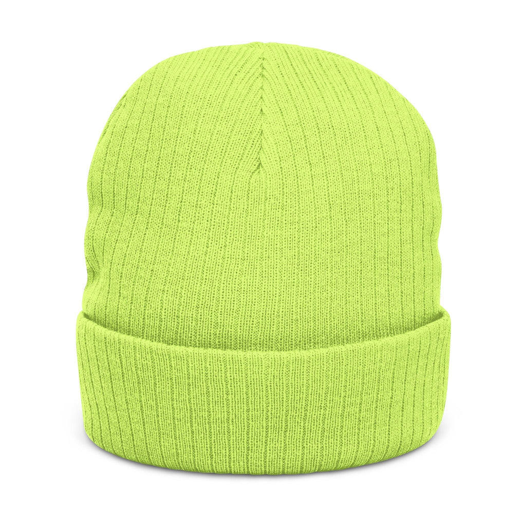 Fair Trick Act Ribbed Knit Beanie (Embroidery)