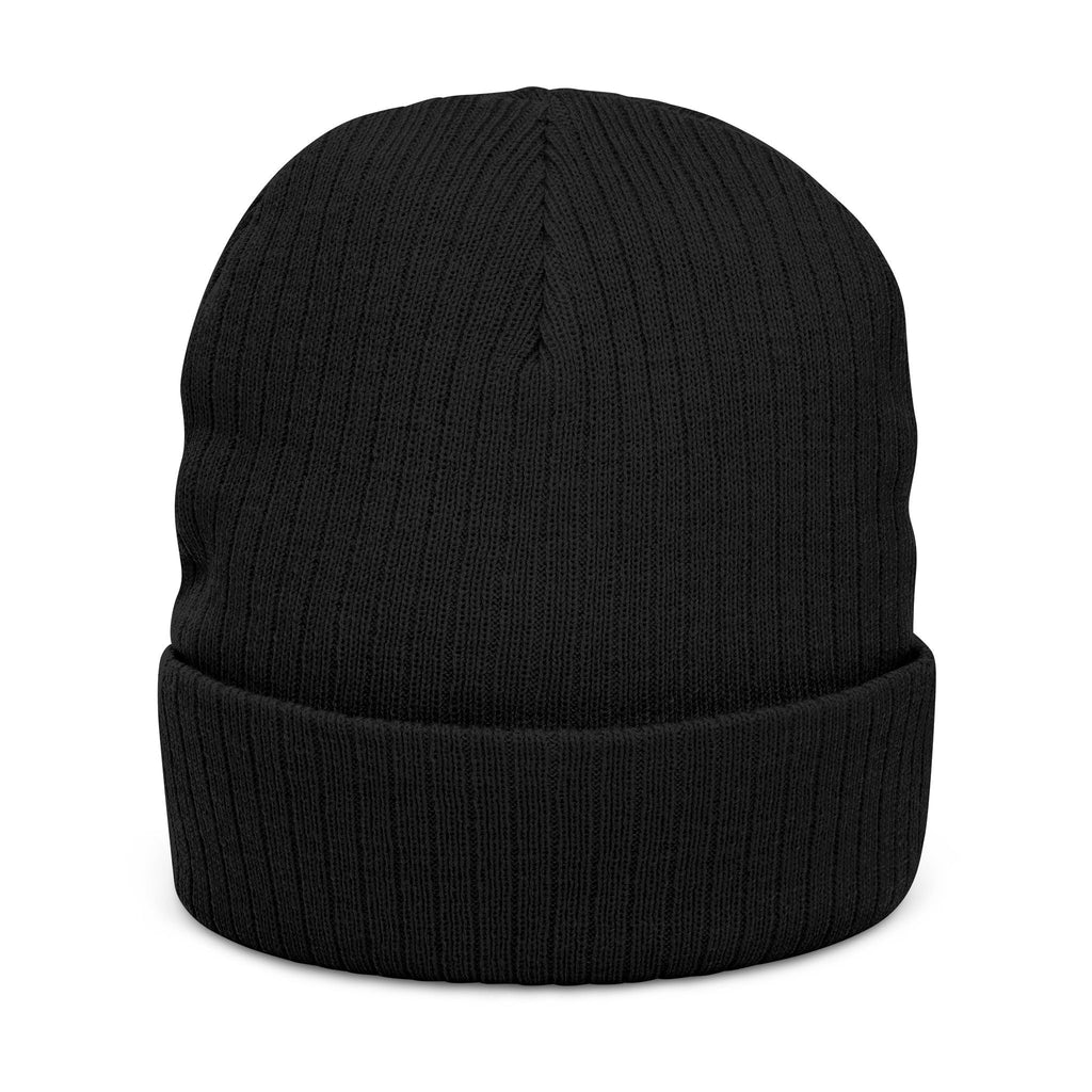 Fair Trick Act Ribbed Knit Beanie (Embroidery)