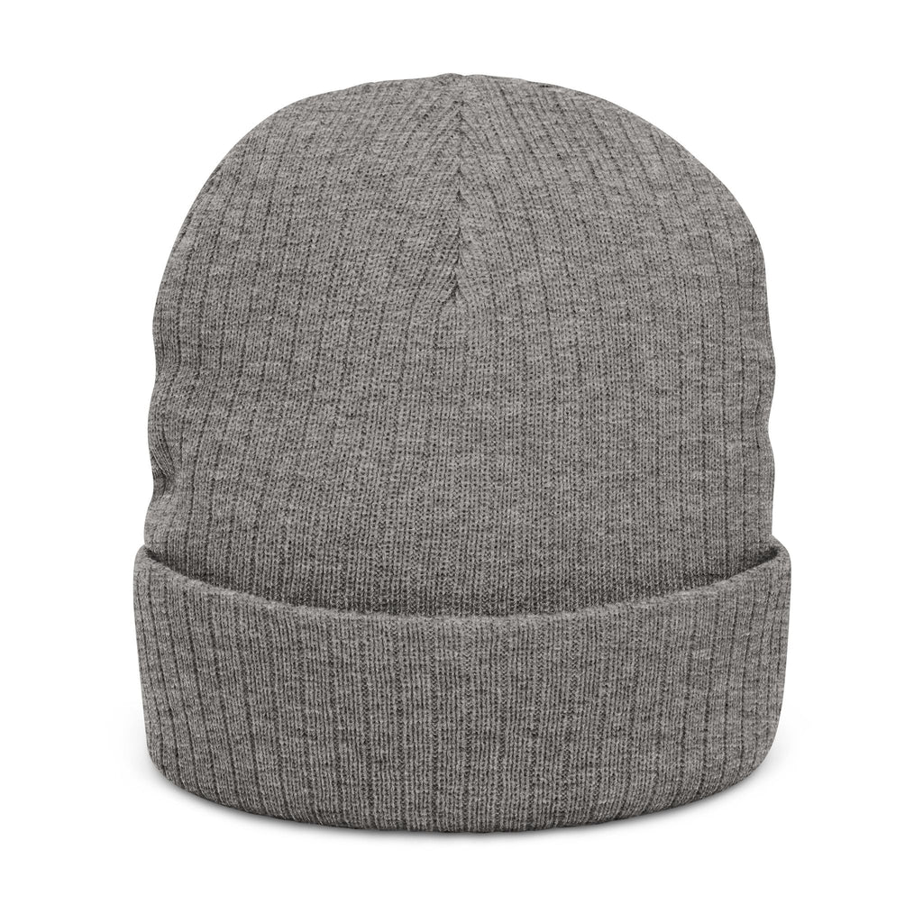 Fair Trick Act Ribbed Knit Beanie (Embroidery)